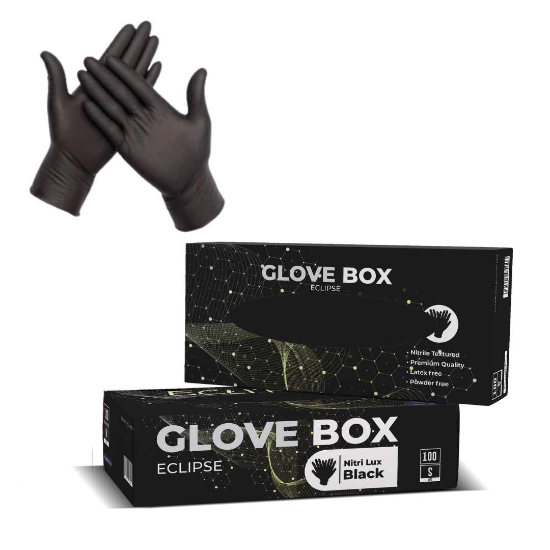 Black Nitrile Gloves